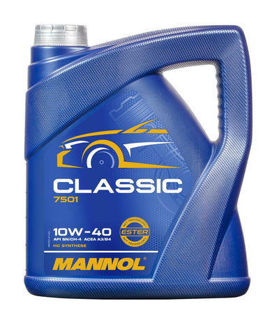 Mannol 7501 Classic 10W-40 Motorolie - 4 Liter