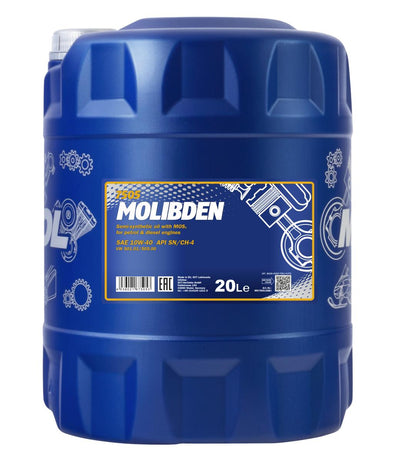 Mannol 7505 Molibden 10W-40 Motorolie - 20 Liter