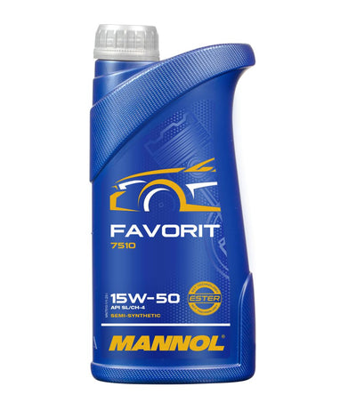 Mannol 7510 Favorit 15W-50 Motorolie - 1 Liter
