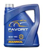 Mannol 7510 Favorit 15W-50 Motorolie - 4 Liter