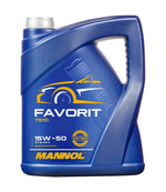 Mannol 7510 Favorit 15W-50 Motorolie - 5 Liter