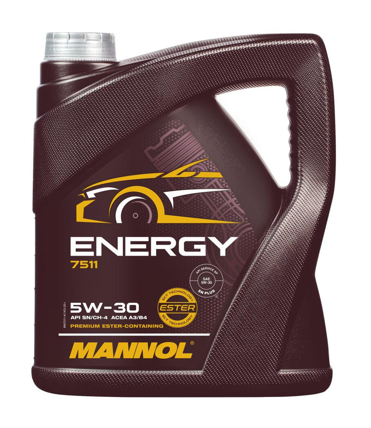 Mannol 7511 Energy 5W-30 Motorolie - 4 Liter
