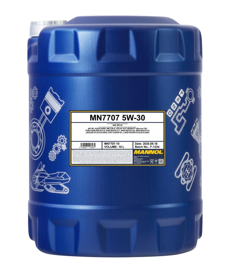 Mannol 7707 Energy Formula FR 5W-30 Motorolie - 10 Liter