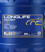 Mannol 7715 Longlife 504/507 5W-30 Motorolie - 20 Liter