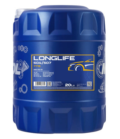 Mannol 7715 Longlife 504/507 5W-30 Motorolie - 20 Liter