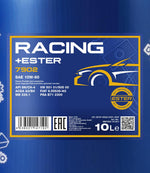 Mannol 7902 Racing+Ester 10W-60 Motorolie - 10 Liter