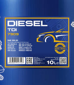 Mannol 7909 Diesel TDI 5W-30 Motorolie - 10 Liter