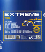 Mannol 7915 Extreme 5W-40 Motorolie - 10 Liter