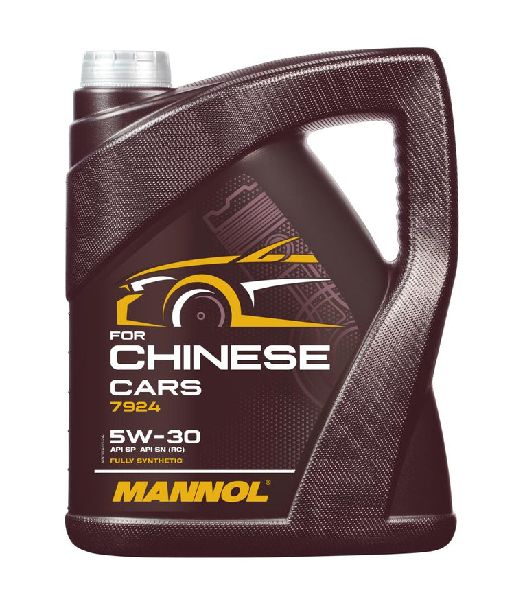 Mannol 7924 for Chinese Cars 5W-30 Motorolie - 5 Liter