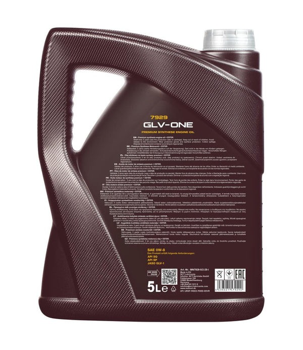 Mannol 7929 GLV-ONE 0W-8 Motorolie - 5 Liter