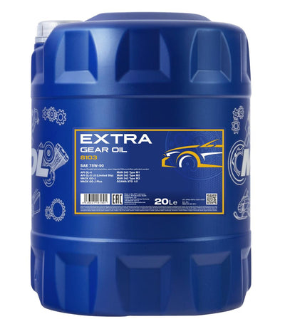 Mannol 8103 Extra Getriebeoel 75W-90 GL-5 Versnellingsbakolie - 20 Liter