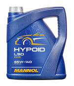 Mannol 8105 Hypoid LSD 85W-140 GL-5 Versnellingsbakolie - 4 Liter