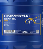 Mannol 8107 Universal 80W-90 GL-4 Versnellingsbakolie - 20 Liter