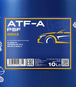 Mannol 8203 ATF-A / PSF Versnellingsbakolie - 10 Liter