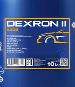 Mannol 8205 Automatic ATF Dexron II Versnellingsbakolie - 10 Liter