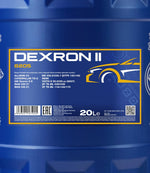 Mannol 8205 Automatic ATF Dexron II Versnellingsbakolie - 20 Liter