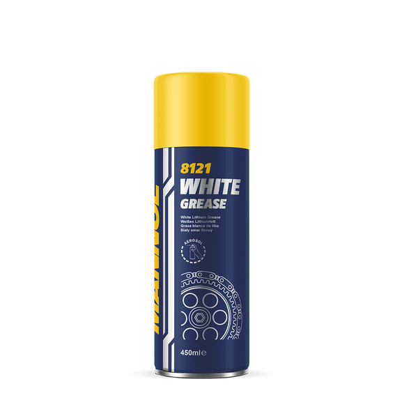 Mannol White Grease Spray - 450ML