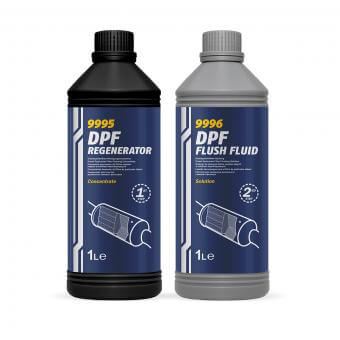 Mannol DPF Regenerator , Roetfilter Reiniger , 1 + 1 Liter - Oliereus