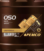Pemco 050 SAE 50 Motorolie - 20 Liter