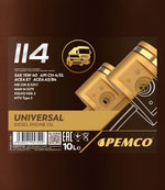 Pemco 114 15W-40 Motorolie - 10 Liter