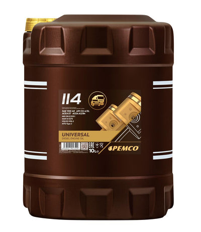 Pemco 114 15W-40 Motorolie - 10 Liter