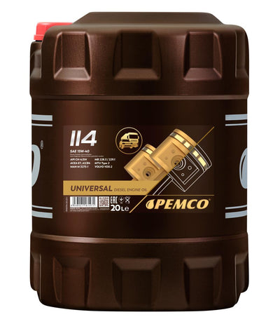Pemco 114 15W-40 Motorolie - 20 Liter