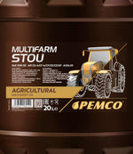 Pemco 2501 Multifarm STOU 10W-30 Motorolie - 20 Liter