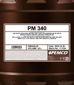 Pemco 340 5W-40 Motorolie - 20 Liter