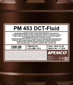 Pemco 453 DCT Fluid Versnellingsbakolie - 20 Liter