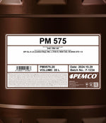 Pemco 575 75W-140 Versnellingsbakolie - 20 Liter