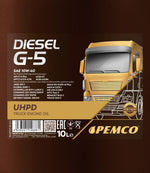 Pemco 705 Diesel G-5 UHPD 10W-40 Motorolie - 10 Liter