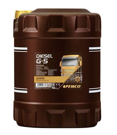 Pemco 705 Diesel G-5 UHPD 10W-40 Motorolie - 10 Liter