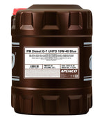 Pemco 707 Diesel G-7 UHPD 10W-40 Blue Motorolie - 20 Liter