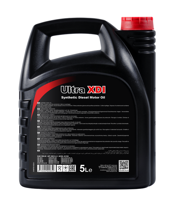 Chempioil 9703 Ultra XDI 5W-40 Motorolie - 5 Liter