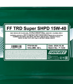 Fanfaro TRD Super SHPD | 15W40 Industriële vrachtwagen motorolie | 60 Liter - Oliereus