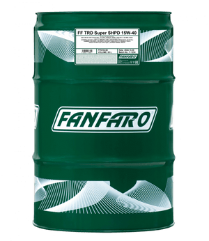 Fanfaro TRD Super SHPD | 15W40 Industriële vrachtwagen motorolie | 60 Liter