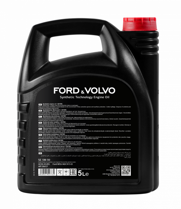 Fanfaro Ford Volvo | 5W30 | Vol Synthetische Motorolie | 5 Liter