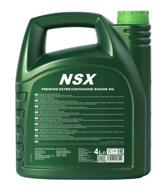 Fanfaro NSX | 0W20 | Premium Ester Motorolie | 4 Liter