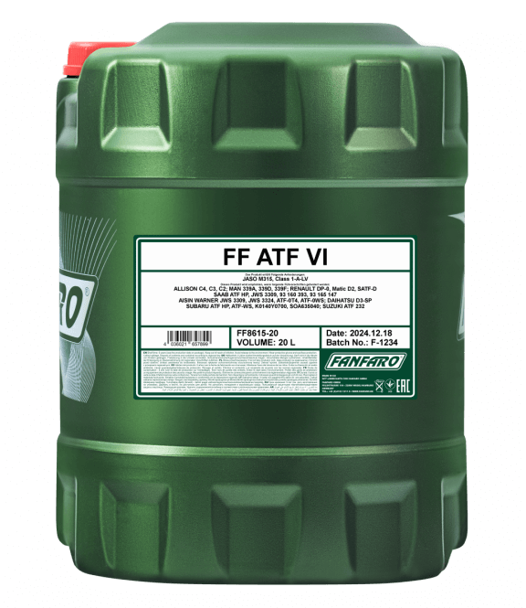 Fanfaro ATF VI | Versnellingsbakolie | 20 Liter