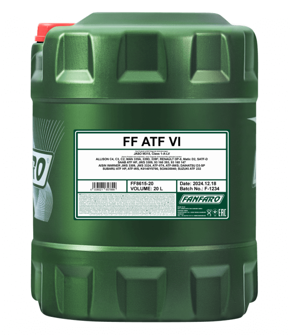 Fanfaro ATF VI | Versnellingsbakolie | 20 Liter - Oliereus