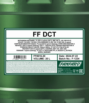 Fanfaro DCT | Versnellingsbakolie | 20 Liter - Oliereus