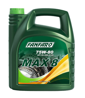 Fanfaro Max 8 | 80W90 Versnellingsbakolie GL-4/GL-5 LS | 5 Liter