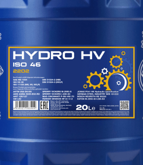 Mannol ISO HV 46 | Hydrauliek olie | 20 liter - Oliereus