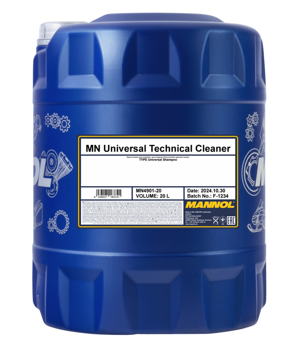 Mannol Technical Cleaner - Reiniger voor werkplaatsvloeren - 20 liter
