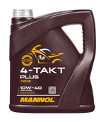 Mannol 7202 4-Takt Plus 10W-40 4-takt olie - 4 Liter