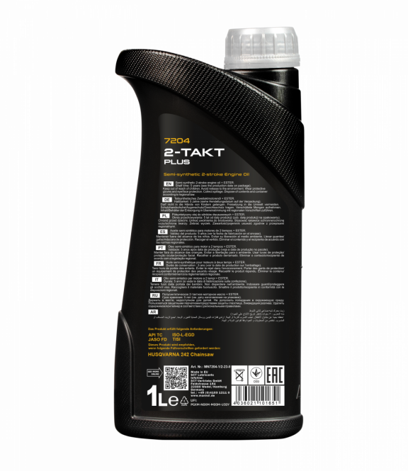 Mannol 2-Takt Plus | Semi Synthetische 2 takt olie | 1 Liter