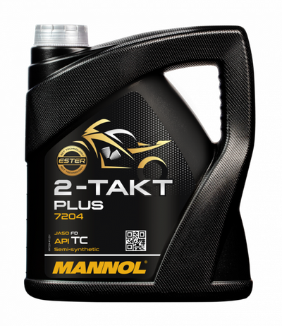 Mannol 2-Takt Plus , Semi Synthetische 2 takt olie , 4 Liter