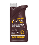 Mannol Legend 504/507 | 0W30 Vol Synthetische motorolie | 1 Liter - Oliereus