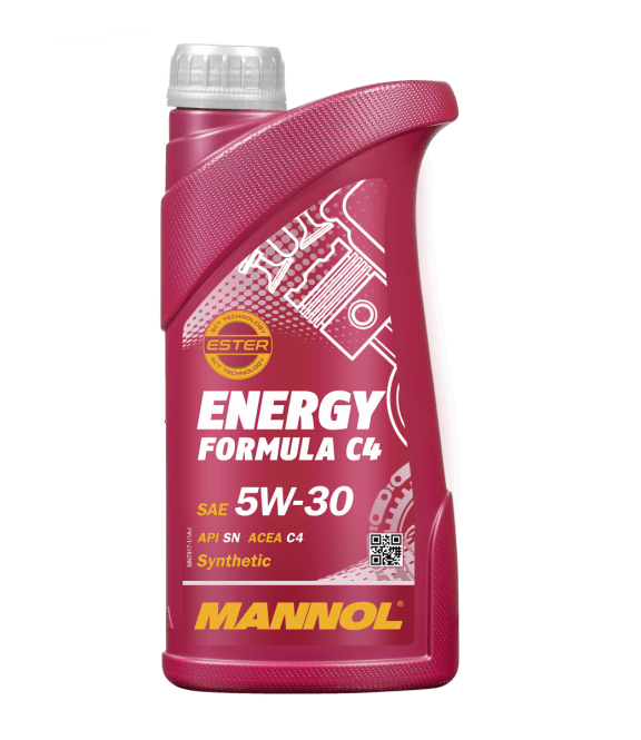 Mannol Energy Formula C4 | 5W30 Synthetische motorolie | 1 Liter