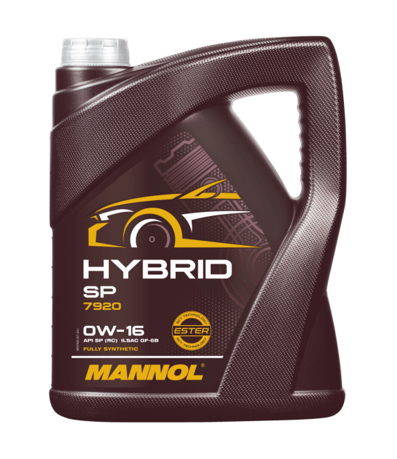 Mannol Hybrid SP | 0W16 Vol Synthetische motorolie | 5 Liter